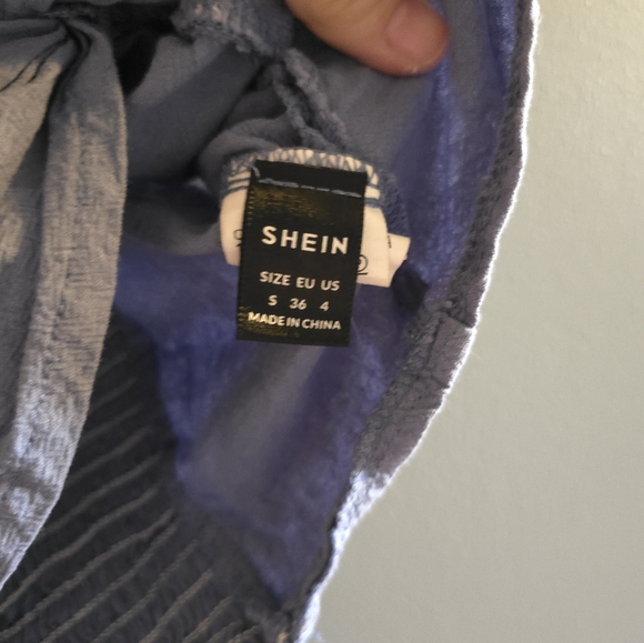 Blue Women's Top - Picture 3 of 4